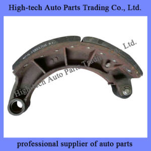 6594200020 Beiben truck spare parts 180 brake shoe 659 420 00 20