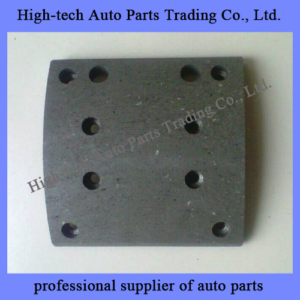 6594210510 Beiben truck spare parts 180 brake lining 659 421 05 10