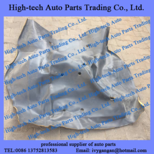 Beiben truck north benz parts protecting cover for engine A5006840960 TAPIS DU PLANCHE CAMION 500 684 0960