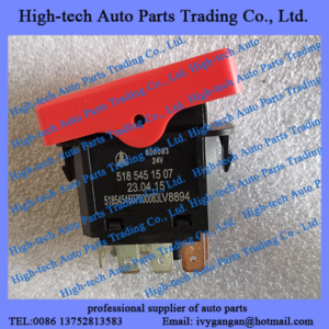 Beiben truck parts A5185451507 warning switch A 518 545 15 07  SWITCH CAN HAZARD 518 545 1507