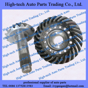 SHAANXI DELONG SHACMAN truck CAMION F2000 F3000 X3000 M3000 L3000 spare parts DZ90149320064 bevel gear COUPLE CONIQUE PONT