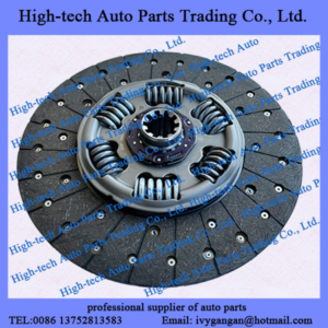 SHAANXI DELONG SHACMAN truck CAMION F2000 F3000 X3000 M3000S L3000 L5000 spare parts DZ91149160020 clutch disc DISQUE D’EMBRAYAGE