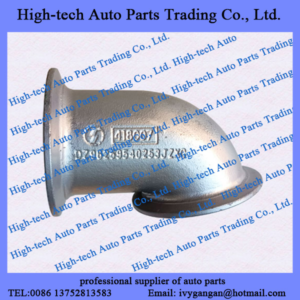 SHAANXI SHACMAN truck F2000 F3000 X3000 M3000 L3000 spare parts DZ96259540253 exhaust pipe CAMION SHACMAN DELONG 96259540253 TUYAU D’ECHAPPEMENT