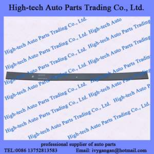 SHAANXI SHACMAN truck F2000 F3000 X3000 M3000S spare parts DZ9631952001001 rear spring leaf 1st CAMION SHACMAN DELONG LAME DE RESSORT ARRIERE 1ere