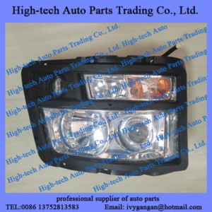 SHAANXI SHACMAN truck F2000 F3000 X3000 M3000S spare parts HEAD LIGHT RIGHT ON FULL BEAM DZ9318972321 PHARE COMPLET CAMION SHACMAN 9318972321