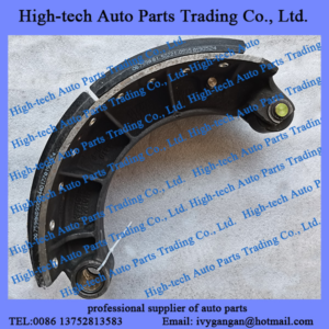 SHAANXI SHACMAN truck F2000 F3000 X3000 M3000S spare parts brake shoe DZ95009440003 MACHOIRE DE FREIN CAMION SHACMAN 95009440003