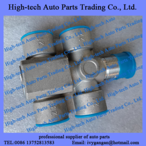 SHAANXI SHACMAN truck F2000 F3000 X3000 M3000S spare parts five way distributor with one-way valve assembly DZ9100360320 REGULATEUR D’AIR CAMION SHACMAN 9100360320