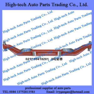 SHACMAN M3000 F3000 X3000 truck spare parts 8 tons front axle PONT AVANT DZ9100410201