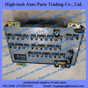 SHACMAN truck F2000 F3000 X3000 M3000S spare parts electric box relay box fuse box DZ9100586400 CENTRALE ELECTRIQUE CAMION SHACMAN 9100586400