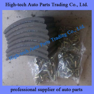 6594231710 Beiben truck spare parts rear brake lining 659 423 17 10 GARNITURE FREIN ARRIERE
