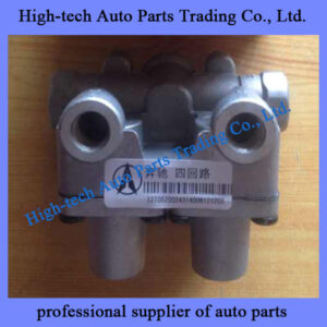 0064314006 Beiben truck four-circuit protection valve, control valve 006 431 40 06 VALVE DE FREIN- DISTRIBUTION