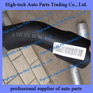 5185012082 Beiben truck, north benz hose 518 501 2082 heat air pipe hose DURITE