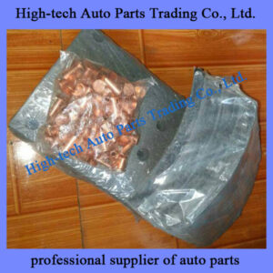 6174231911 Beiben truck front brake lining 617 423 19 11 GARNITURES DE FREIN AVANT