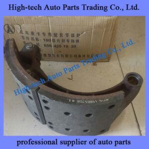 6594200019 Beiben truck spare parts brake shoe assembly 659 420 00 19 MACHOIRE DE FREIN