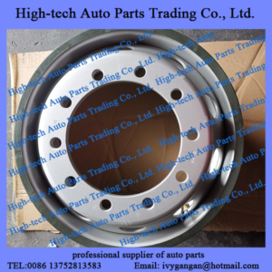 Beiben truck parts north benz 2638S rim 22.5-9 for tires tyres JANTES POUR PNEUS 13R22.5