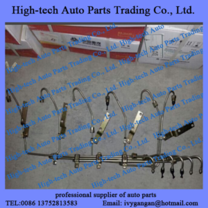 Weichai WD12 WD618 WP12 engine parts fuel line, high-pressure oil pipe 612600080368 for Beiben truck, North Benz, Hongyan, Shacman, JAC, Foton, Auman truck, CAMC truck