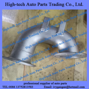 Weichai WD12 WP12 engine parts exhaust connecting pipe 612600112053 for Beiben truck, North Benz, Shacman M3000, Shantui, XCMG, Liugong, SDLG, Lonking, XGMA