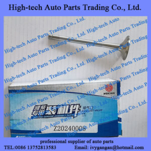 Weichai WP3 engine exhaust valve Z20240008 SOUPAPE DE ECHAPPEMENT for generator MOTEUR
