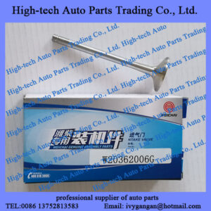 Weichai WP3 engine parts intake valve W20362006G SOUPAPE DE ADMISSION for generator set MOTEUR