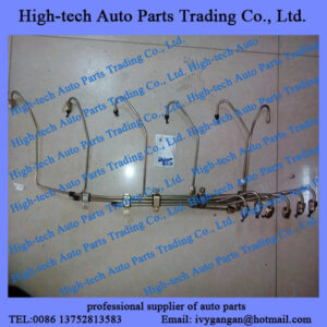 Weichai WP10 EGR engine parts fuel line, high pressure oil pipe 612600081310 FAISCEAU GASOIL for Beiben truck, North Benz, Hongyan, Shacman, JAC, Foton, Auman truck, CAMC truck