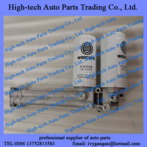 Weichai WP10 WD10 engine spare parts oil filter 1000602932 FILTRE A HUILE WEICHAI MOTEUR for Liugong wheel loader XCMG wheel loader