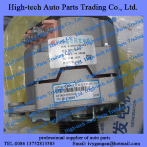 Weichai WP10 WD12 WP12 WD618 engine alternator 612600090506 ALTERNATEUR for Beiben truck, Hongyan, Shacman, JAC, Foton, Auman truck, CAMC, Liugong XCMG