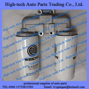Weichai WP10 WP12 WD615 WD618 WD12 engine spare parts oil filter 1000825170 FILTRE A HUILE MOTEUR for BEIBEN JAC FOTON SHACMAN SINOTRUK HOWO truck Yutong King Long bus LIUGONG XCMG wheel loader