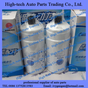 Weichai WP10 engine spare parts fuel filter 612630080203 FILTRE A GASOIL WEICHAI MOTEUR for BEIBEN truck, SHACMAN, SINOTRUK HOWO truck, Yutong, King Long bus, XCMG, LIUGONG wheel loader