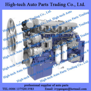 Weichai WP12 diesel engine assembly MOTEUR for wide body dump truck Beiben truck, Shacman, JAC, Sinotruk, HANVAN
