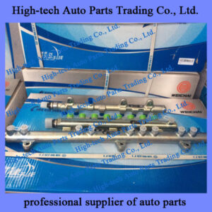Weichai WP7 engine common rail pipe 610800080061 for BEIBEN truck, FOTON truck, SHACMAN truck, SINOTRUK HOWO truck, Yutong bus, King Long bus LIUGONG XCMG wheel loader