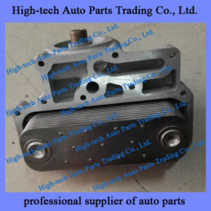 Weichai WP7 engine oil cooler 610800070055 REFROIDISSEUR HUILE MOTEUR for BEIBEN truck, FOTON truck, SHACMAN truck, SINOTRUK HOWO truck, Yutong bus, King Long bus LIUGONG XCMG wheel loader