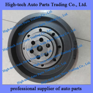 Weichai WP7 engine parts belt pulley 610800020027 POULIE MOTEUR for BEIBEN truck, FOTON truck, SHACMAN truck, SINOTRUK HOWO truck, Yutong bus, King Long bus LIUGONG XCMG wheel loader