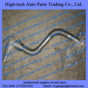 Weichai WP7 engine turbo oil returning pipe 610800111360 TUYAU RETOUR D’HUILE for Beiben truck, North Benz, Hongyan, Genlyon, Shacman, JAC, Foton, Auman truck, CAMC, FAW truck