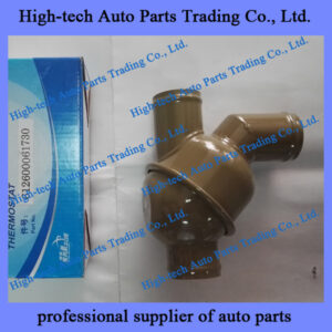 Weichai engine 76 thermostat 612600061730 for BEIBEN truck, JAC, FOTON, SHACMAN, SINOTRUK HOWO truck, Yutong bus, King Long bus LIUGONG XCMG wheel loader