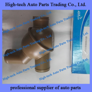 Weichai engine 80 thermostat 612600060951 for BEIBEN truck, JAC, FOTON, SHACMAN, SINOTRUK HOWO truck, Yutong bus, King Long bus LIUGONG XCMG wheel loader
