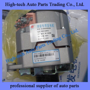 Weichai engine WP10 alternator 612600090506 ALTERNATEUR MOTEUR for BEIBEN truck, SHACMAN, SINOTRUK HOWO truck, Yutong, King Long bus, XCMG, LIUGONG wheel loader