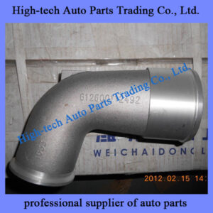 Weichai engine connection hose, connecting pipe 612600112492 for BEIBEN truck, JAC, FOTON, SHACMAN, SINOTRUK HOWO truck, Yutong bus, King Long bus LIUGONG XCMG wheel loader