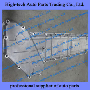 Weichai engine oil cooler cover 612600012909 COUVERCLE REFROIDISSEUR HUILE MOTEUR for BEIBEN truck, JAC, FOTON, SHACMAN, SINOTRUK HOWO truck, Yutong bus, King Long bus LIUGONG XCMG wheel loader