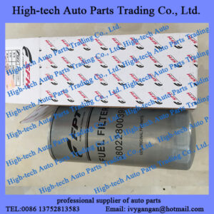 Saic Hongyan Iveco Genlyon truck C9 SFH engine FAT5802280039 fuel filter 5802280039 FILTRE A GASOIL MOTEUR CURSOR 9