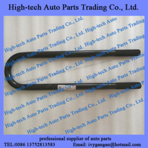 Saic Iveco Hongyan Genlyon truck parts 2911-127722 rear U bolt 5801300608 BRIDE DE RESSORT ARRIERE