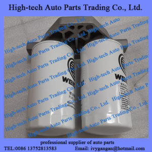 Weichai WD615 WD10 WP10 WP12 engine spare parts fuel filter 1000442957 FILTRE A GASOIL MOTEUR for BEIBEN JAC FOTON SHACMAN SINOTRUK HOWO truck Yutong King Long bus LIUGONG XCMG wheel loader