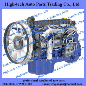Weichai WP10.5H diesel engine assembly for tractors MOTEUR POUR REMORQUEUR BEIBEN truck, JAC, FOTON, SHACMAN, SINOTRUK HOWO truck