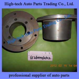 Weichai engine idler flange 612600060102 for BEIBEN JAC FOTON SHACMAN SINOTRUK HOWO truck Yutong King Long bus LIUGONG XCMG wheel loader