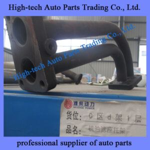 Weichai engine oil filter seat mounting, bracket, support 612600070195 for Shantui wheel loader bulldozer