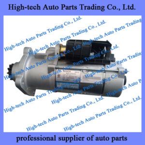 Weichai engine starter motor 612600090409 DEMARREUR MOTEUR for BEIBEN truck, JAC, FOTON, SHACMAN, SINOTRUK HOWO truck, Yutong bus, King Long bus LIUGONG XCMG wheel loader