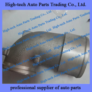 Weichai engine turbocharger intake connecting hose 61800110045 TUYAU TURBO for BEIBEN JAC FOTON SHACMAN SINOTRUK HOWO truck Yutong King Long bus LIUGONG XCMG wheel loader